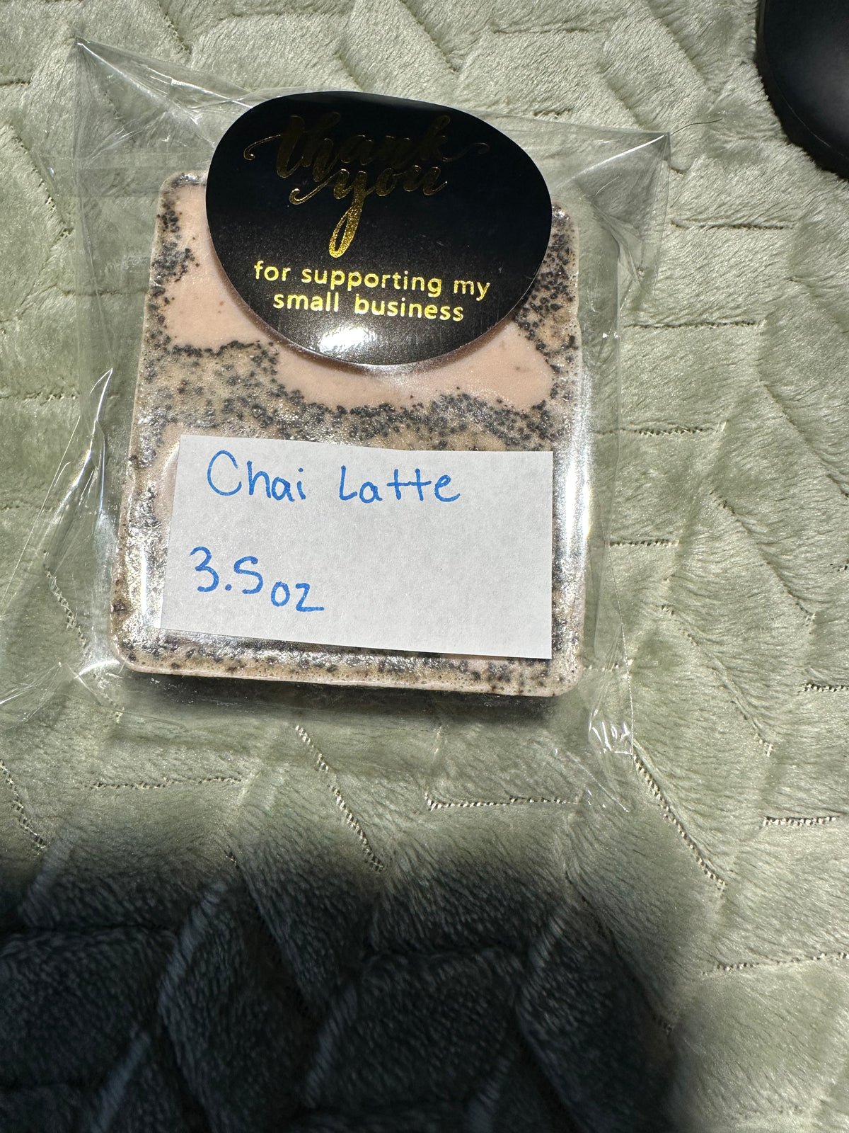 Chai latte handmade soap