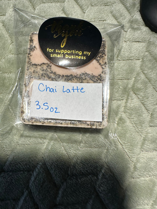 Chai latte handmade soap