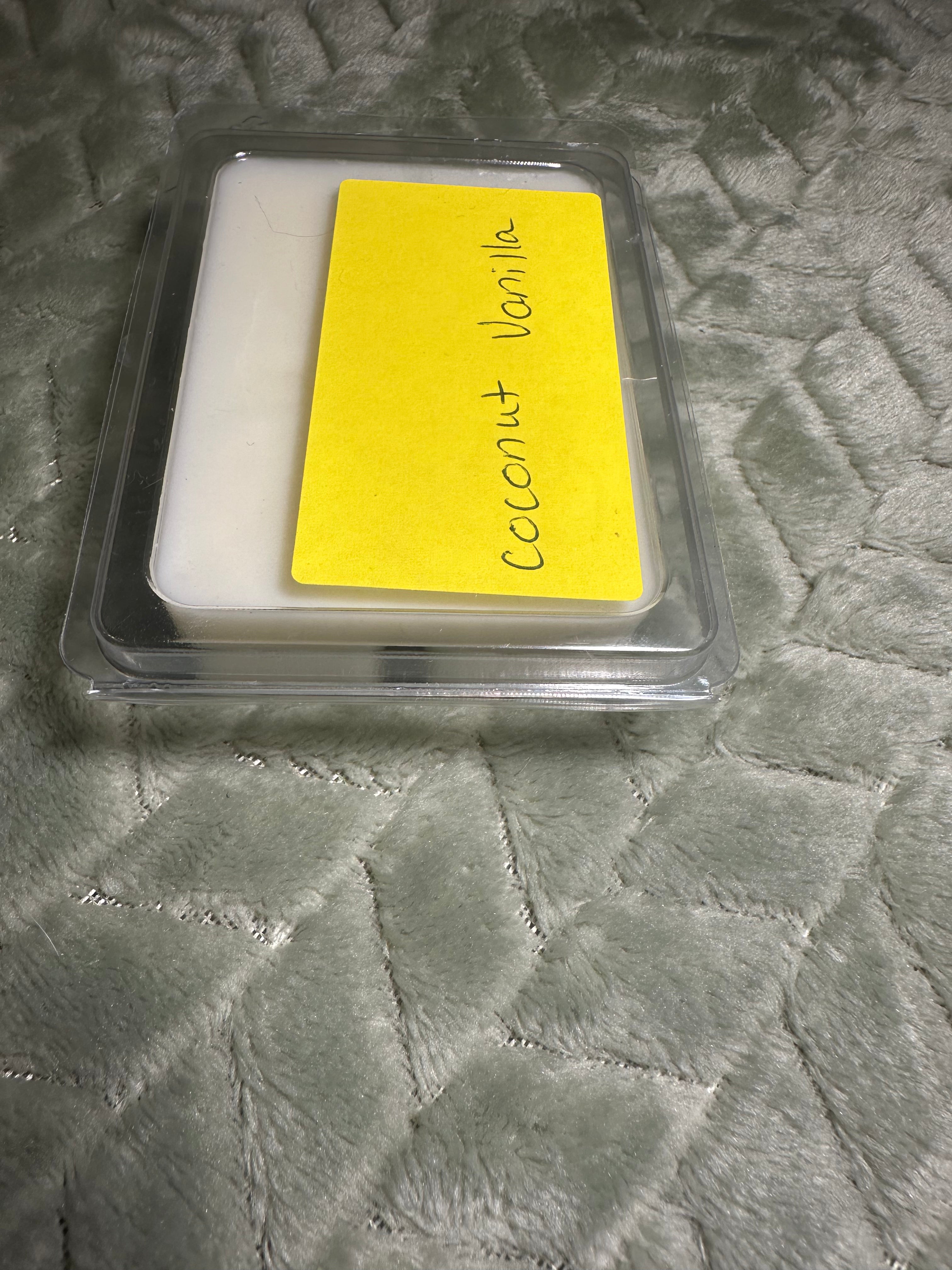 Coconut vanilla soy wax melts