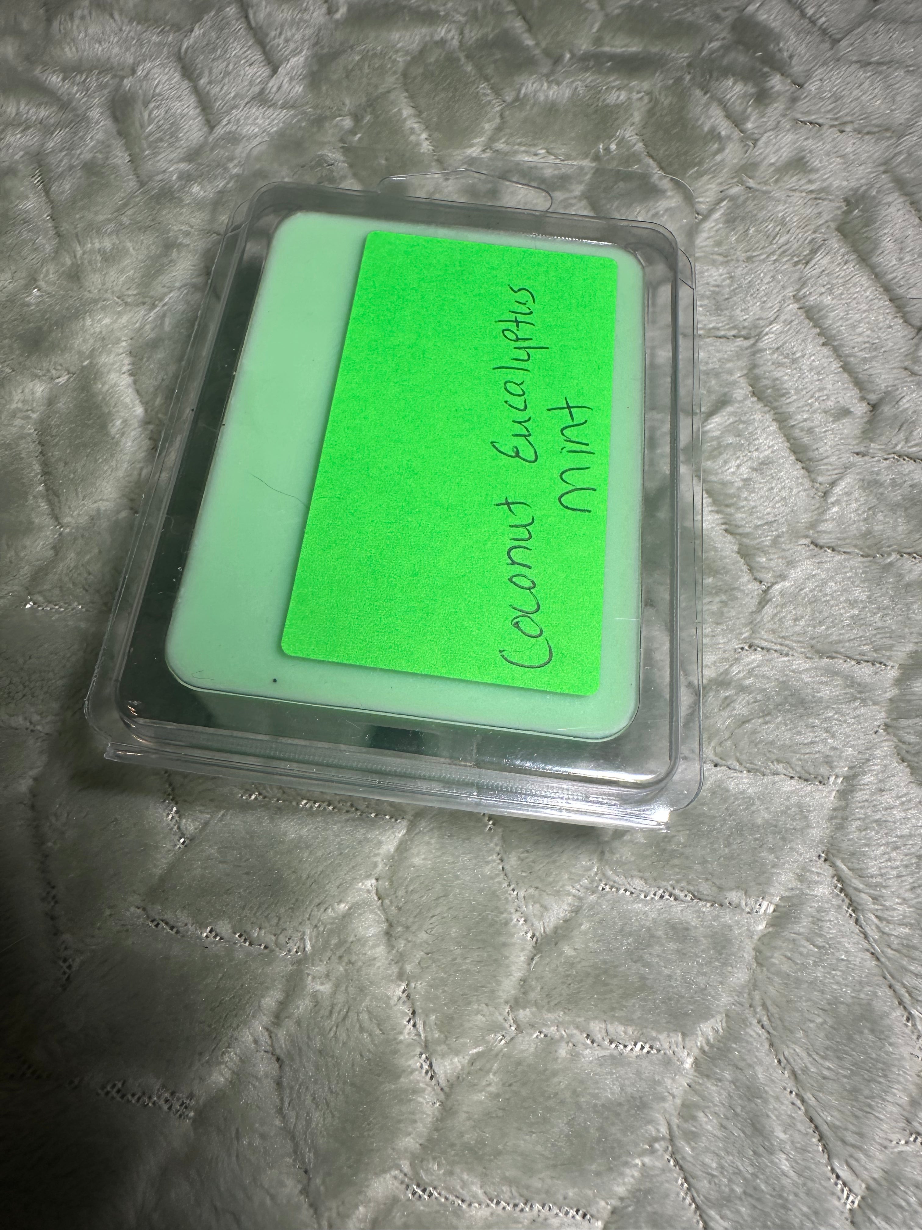 Coconut eucalyptus mint wax melts