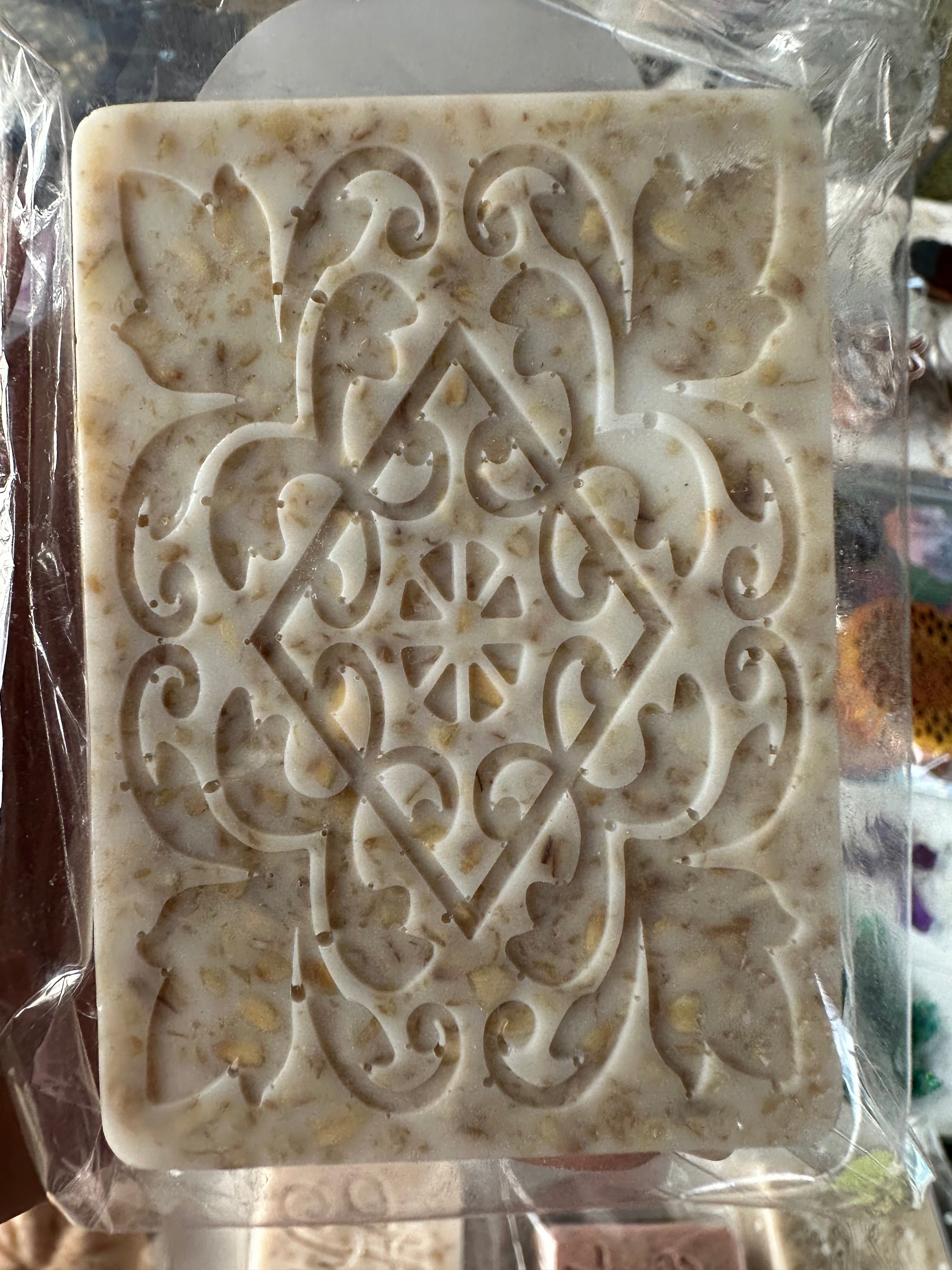 Oatmeal milk and honey handmade soap
