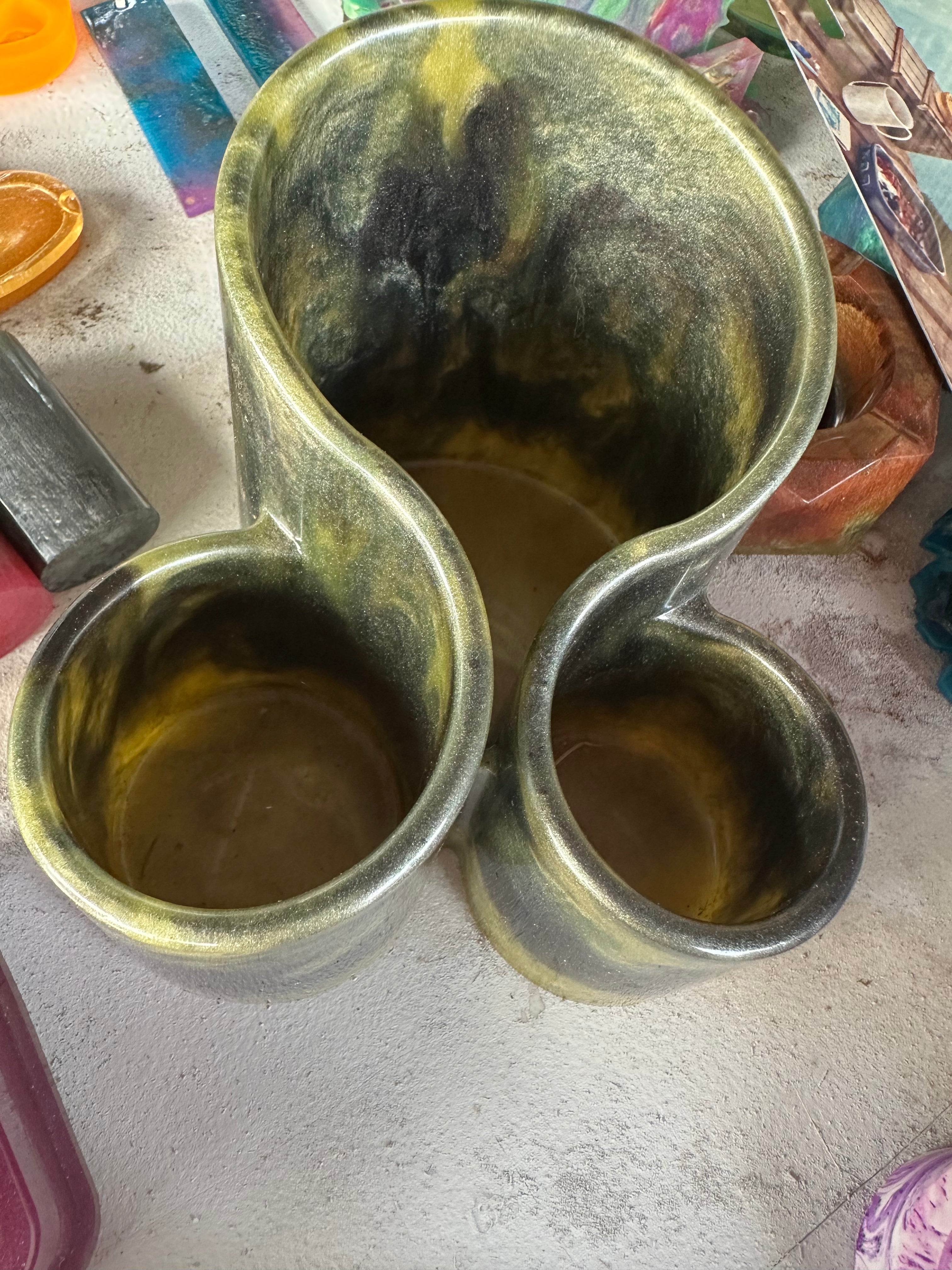 Makeup brush holder